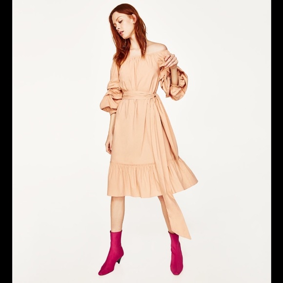 Off shoulder Zara dress - Picture 2 of 4